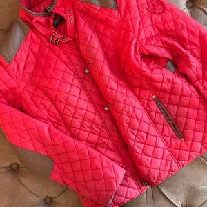 Red Ralph Lauren coat